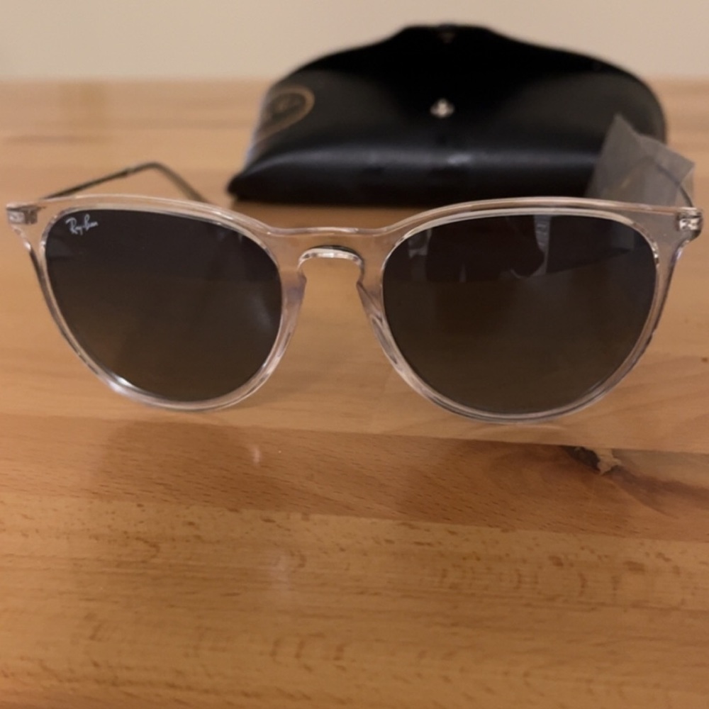 Ray Ban ERIKA Clear & Blue w Gray Gradient Lens Sunglass RB 4171